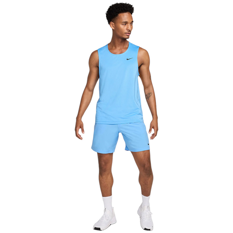 Maiou pt Barbati Nike M NK DF READY TANK XL Albastru deschis photo 2